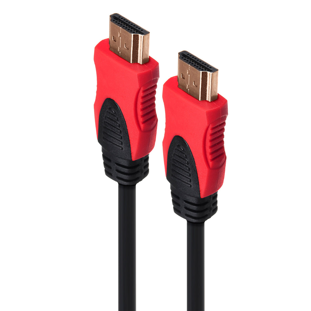 Maclean TV-fäste, max VESA 100x100, 13-27", 25kg, MC-715A + HDMI 2.0-kabel 4K 3D UHD 1,8m koppar 48 bit