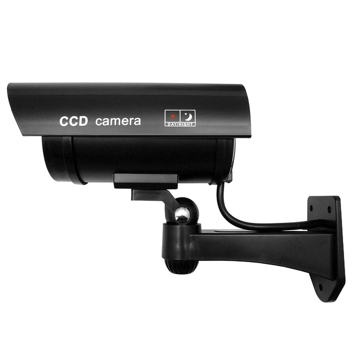 Dummy-kamera med blinkande LED IR1100 B IR utomhus, svart, 2 st