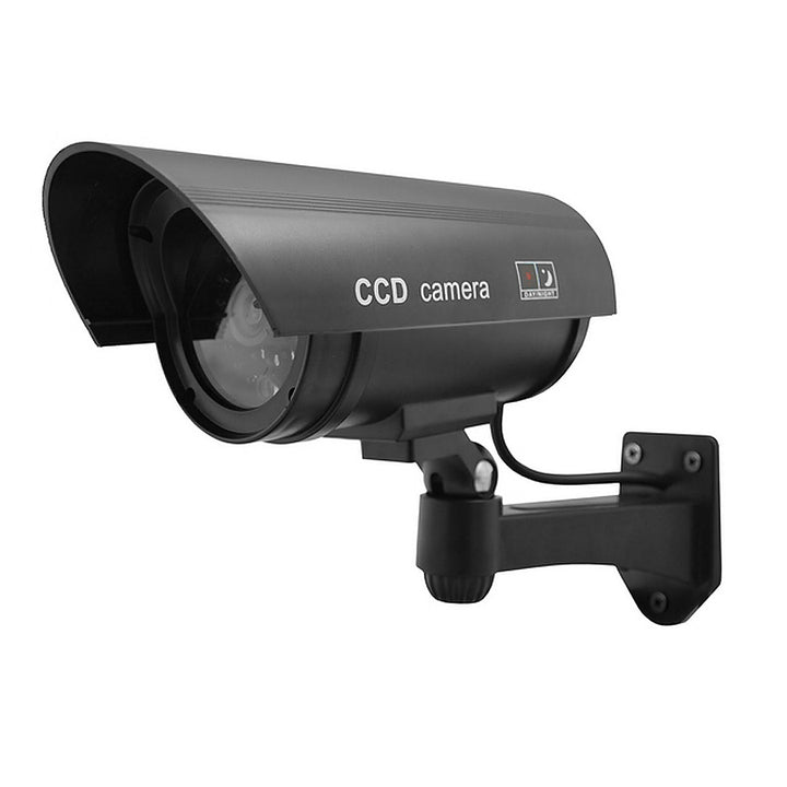 Dummy-kamera med blinkande LED IR1100 B IR utomhus, svart, 4 st