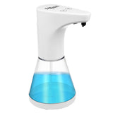 Promedix automatisk dispenser, dispenserbehållare för flytande tvål, desinfektionsvätskor, 480 ml, 4xAA PR-530 + 4x Varta Industrial LR6/AA R-06 batterier