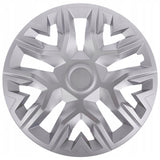 NRM The Best 15'' universal navkapslar silver 4 st