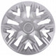 NRM The Best 15'' universal navkapslar silver 4 st