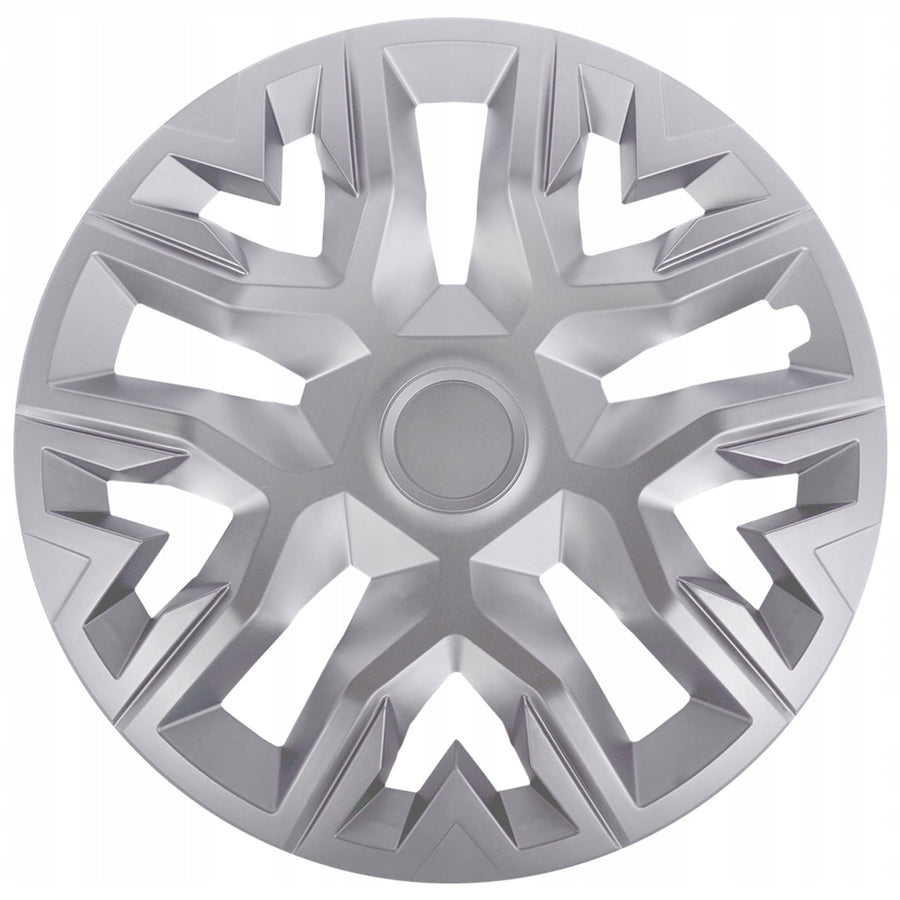 NRM The Best 15'' universal navkapslar silver 4 st