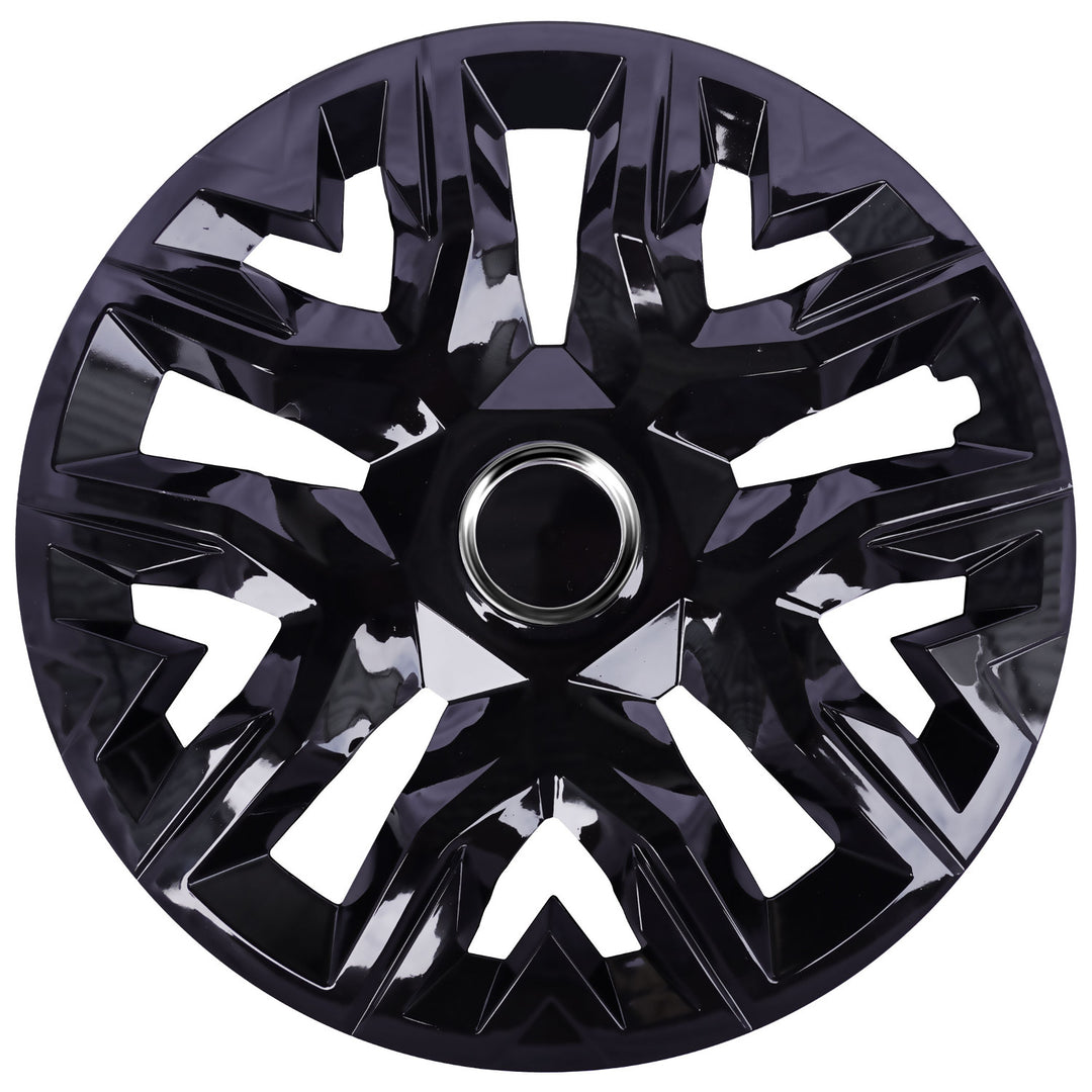 Universal navkapslar 14'' NRM Perfecto svartlackerade 4 st