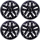Universal navkapslar 16'' NRM Perfecto svartlackerade 4 st