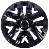 Universal navkapslar 16'' NRM Perfecto svartlackerade 4 st