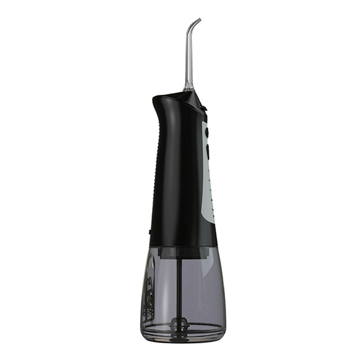 LAFE dental irrigator, 5 lägen, 6 spetsar, svart, CleanPRO