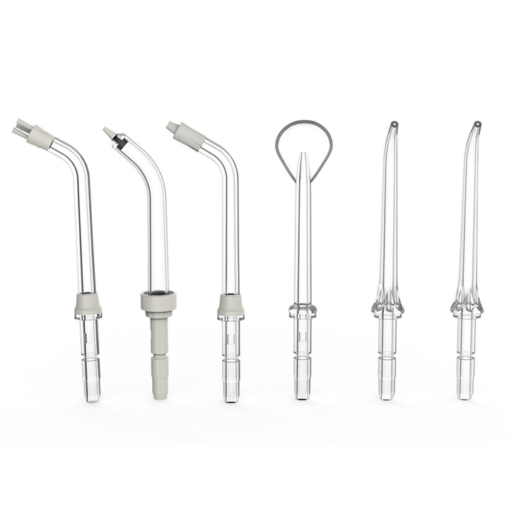 LAFE dental irrigator, 5 lägen, 6 spetsar, svart, CleanPRO