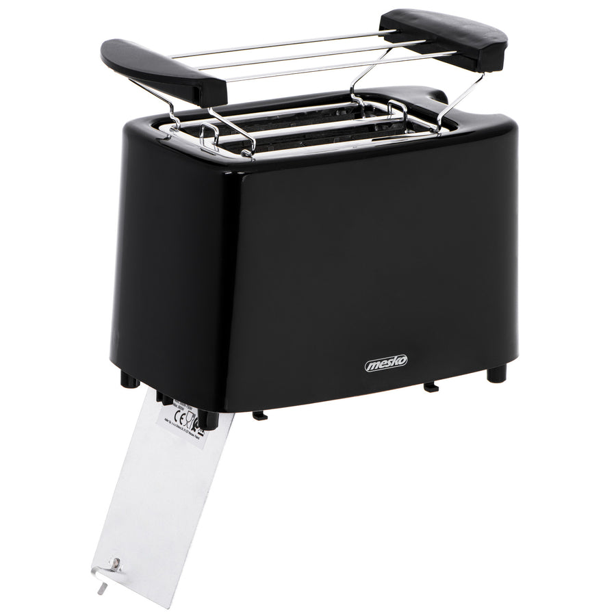 Mesko brödrost, 2 skivor brödrost, 900W, svart, MS 3220