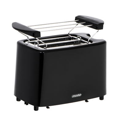 Mesko brödrost, 2 skivor brödrost, 900W, svart, MS 3220