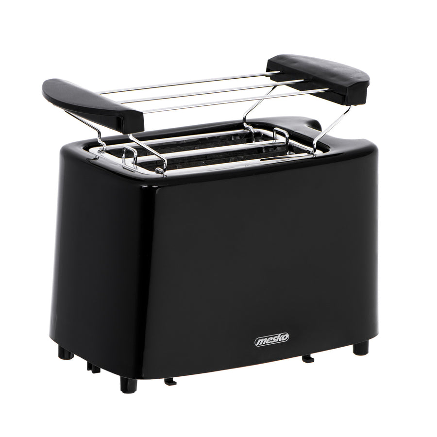 Mesko brödrost, 2 skivor brödrost, 900W, svart, MS 3220