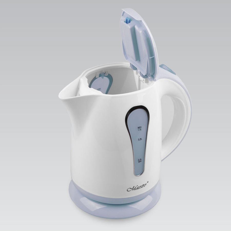 Maestro vattenkokare, 1000W, 1l, blå, MR028