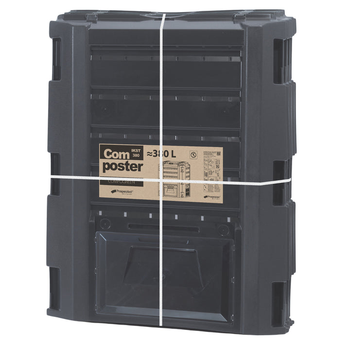 Prosperplast kompost, frostsäker, 380l, svart, Compogreen