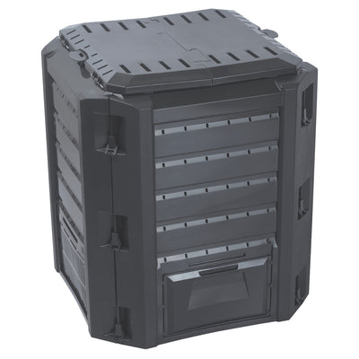 Prosperplast kompost, frostsäker, 380l, svart, Compogreen