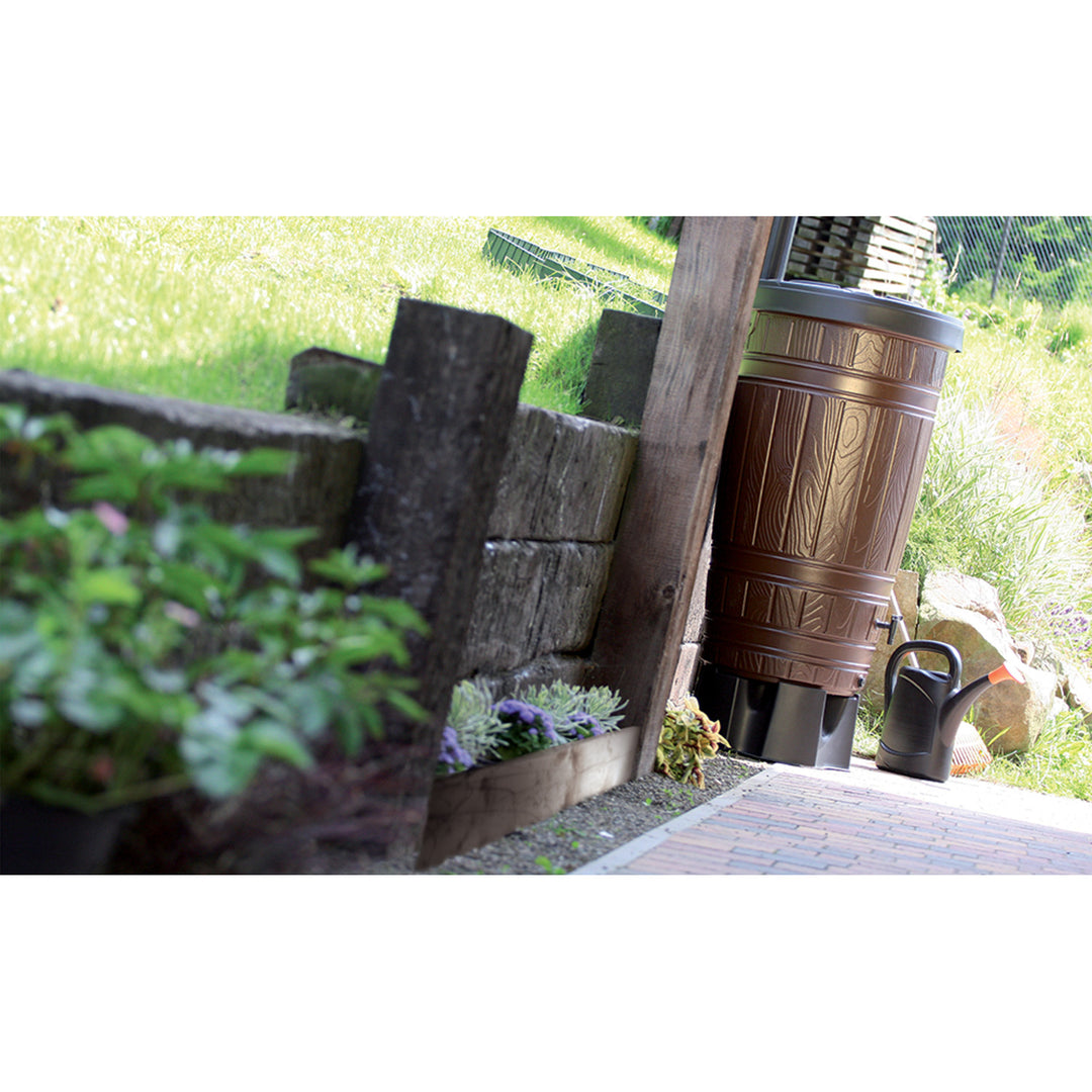 Regnvattenbehållare, kapacitet 265 l, brun, Woodcan