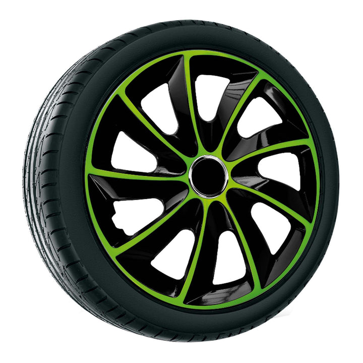 Universal navkapsel 15'' NRM Stig Extra svart-grön 1 del