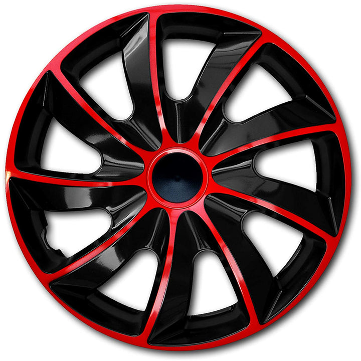 16'' NRM Quad universal navkapsel svart/röd 1 del