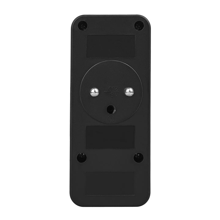 Strömuttag x3 + 4xUSB Maclean, 3-facks splitter, 2xUSB A, 2xUSB C PD 20W, 1x16A + 2x6A, MCE248 F/B