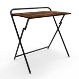 Maclean multifunktionellt laptopbord, svart, skiva 50x80cm, max 50kg, MC-127 B