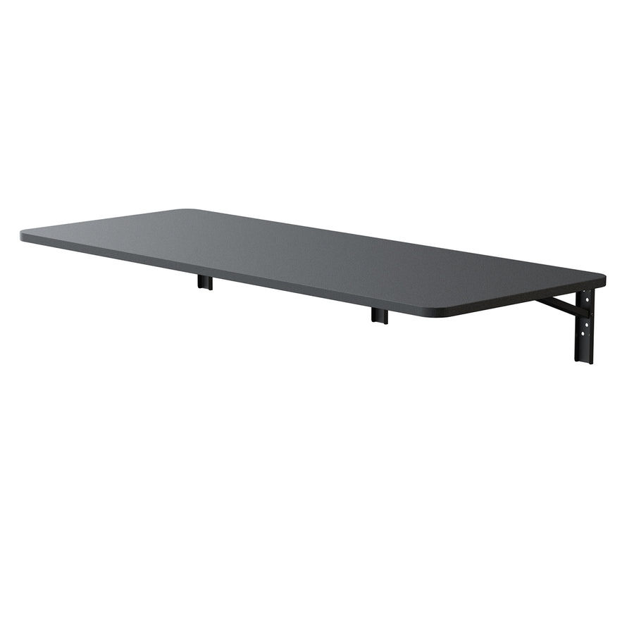 Maclean fällbar hylla/topp, svart, 100x40 cm, max 50 kg, MC-128 B