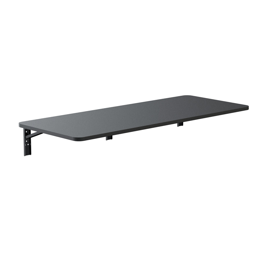 Maclean fällbar hylla/topp, svart, 100x40 cm, max 50 kg, MC-128 B