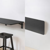 Maclean fällbar hylla/topp, svart, 100x40 cm, max 50 kg, MC-128 B