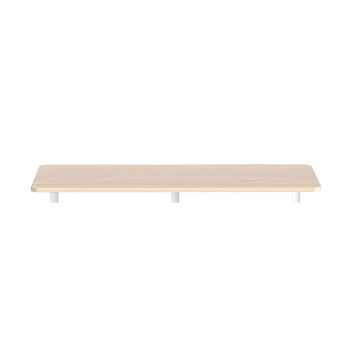 Maclean Hopfällbar hylla / bordsskiva, ljus träfärg, 100x40cm, max. 50 kg, MC-128 WD
