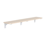 Fällbart hyllplan/skiva Maclean, ljus träfärg, 100x20 cm, max.50 kg, MC-129 WD