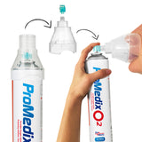 Bärbar 99,4% syrgasinhalator Promedix 12L, PR-994, 2 enheter