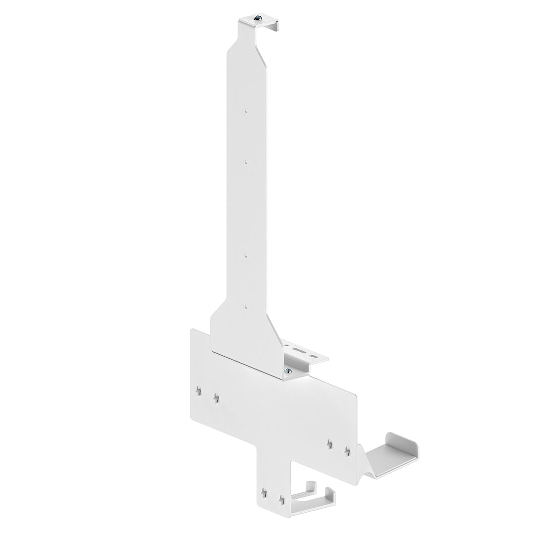 Väggstativ vit PS5 med pad-hållare, max 10kg,RS181 + Väggstativ vit för Playstation 5-konsol, max 10kg, NanoRS RS180
