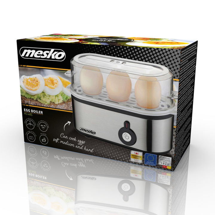 Mesko MS 4485 äggkokare för 1-3 ägg, 350W, stickkontakt, UK-kontakt