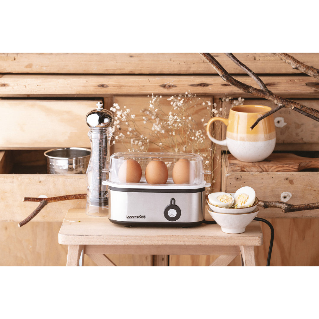 Mesko MS 4485 äggkokare för 1-3 ägg, 350W, stickkontakt, UK-kontakt