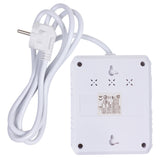 Maclean grenuttag, förlängningskabel 2 uttag + 3xUSB, 110-240V AC 50/60Hz, 2,1A max 2500W, 1,5m, vit, MCE387 W