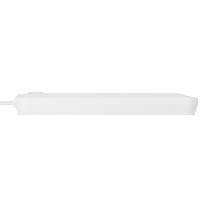 Maclean grenuttag, förlängningskabel 5 uttag + 3xUSB, 110-240V AC 50/60Hz, 2,1A max 2500W, 1,5m, vit, MCE395 W