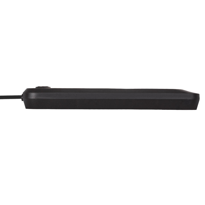 Maclean grenuttag, förlängningskabel 5 uttag + 3xUSB, 110-240V AC 50/60Hz, 2,1A max 2500W, 1,5m, svart, MCE395 B