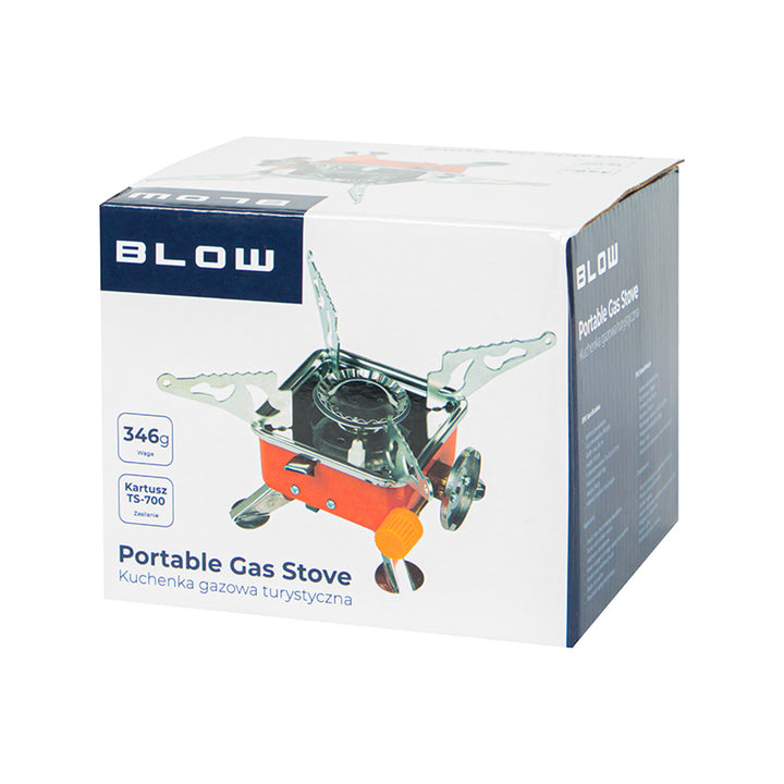 Blow mini turist gasspis, 2800W, för patron, 53-138