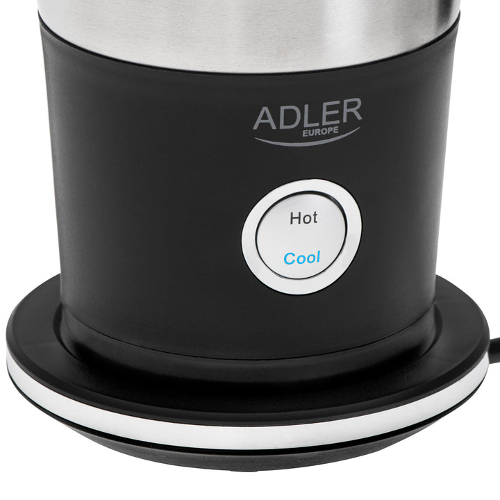 Adler mjölkskummare, elektrisk, varm och kall, max. 1000W, AD 4497