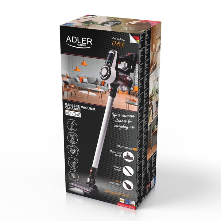 Dammsugare Adler AD 7048 sladdlös svart handhållen