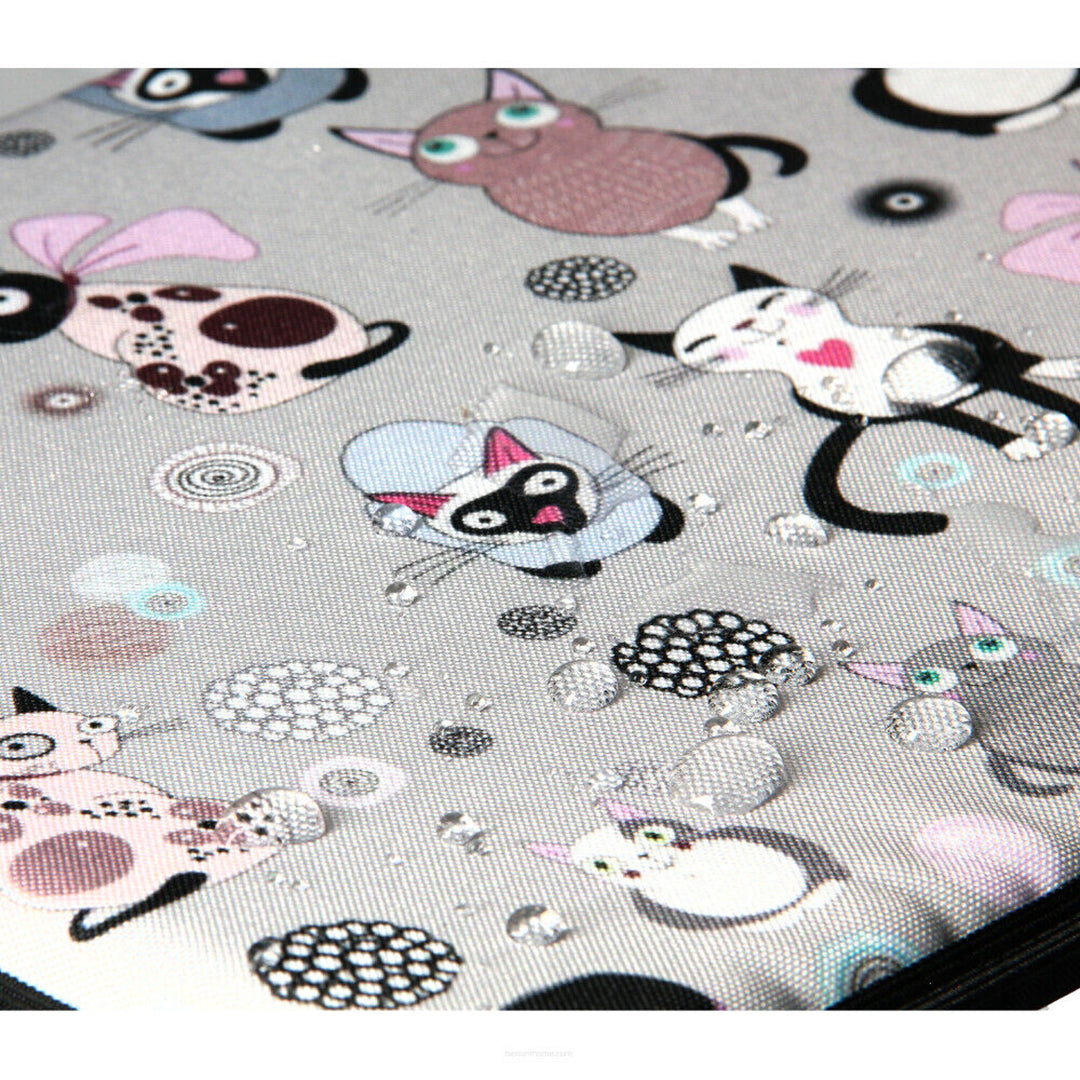 Kattdyna bädd för fönsterbräda 25x55cm Bertoni CATNIP mönster