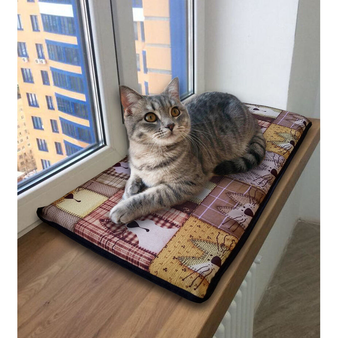 Kattbäddsdyna för fönsterbräda 25x55cm Bertoni design PEXESO