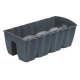 Prosperplast balkongräcke kruka, 58cm, antracit, DCRO600
