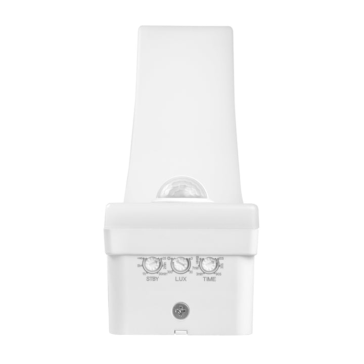 Maclean rörelsesensor LED-lampa, PIR rörelsesensor, vit, 20W, IP65, 2000lm, neutralvit (4000K) MCE512 W, 2 st