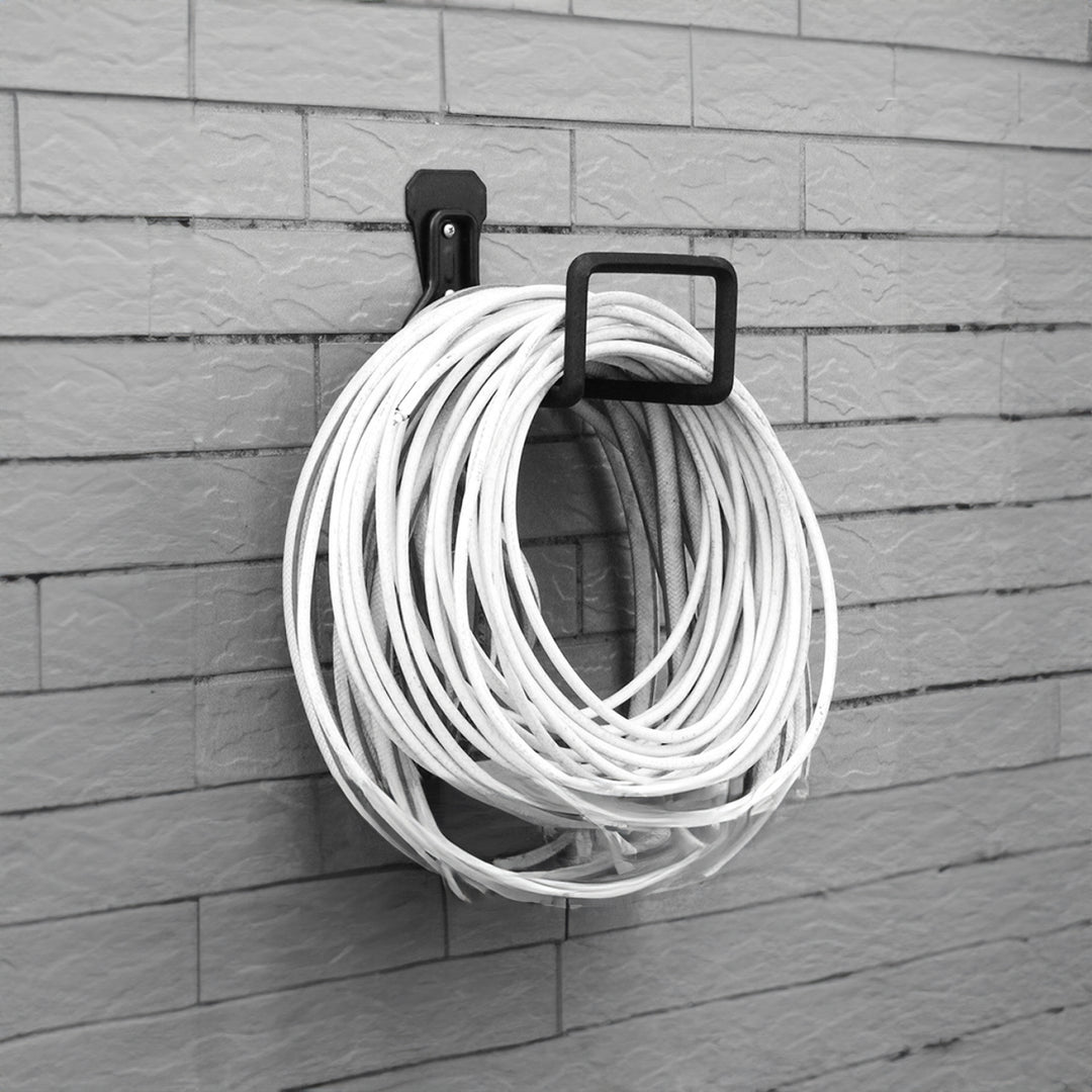 Garageväggfäste Maclean, för däck, trädgårdsredskap, stege, slangar, cyklar, stål, max. belastning 35 kg, MC-441, 4 st