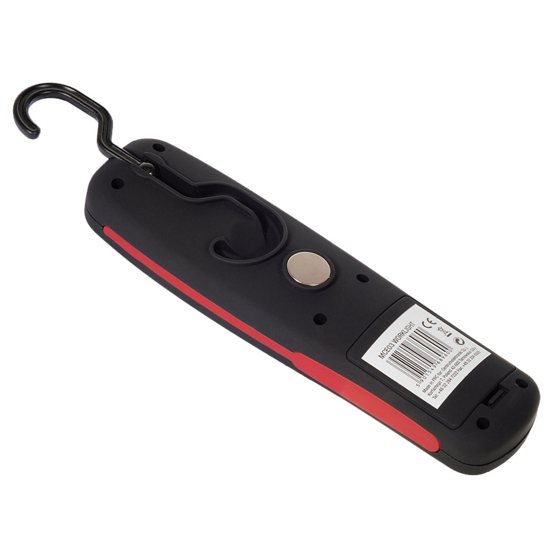 Maclean Workshop Lampa 24 LED, magnet, krok, MCE03 2 delar