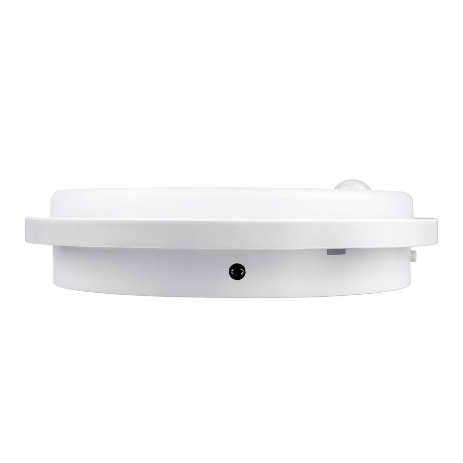 LED-lampa med rörelsesensor Maclean, PIR-sensor, vit, 10 W, IP65, 1000 lm, neutral färg, MCE525 W