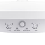 LED-lampa med rörelsesensor Maclean, PIR-sensor, vit, 10 W, IP65, 1000 lm, neutral färg, MCE525 W