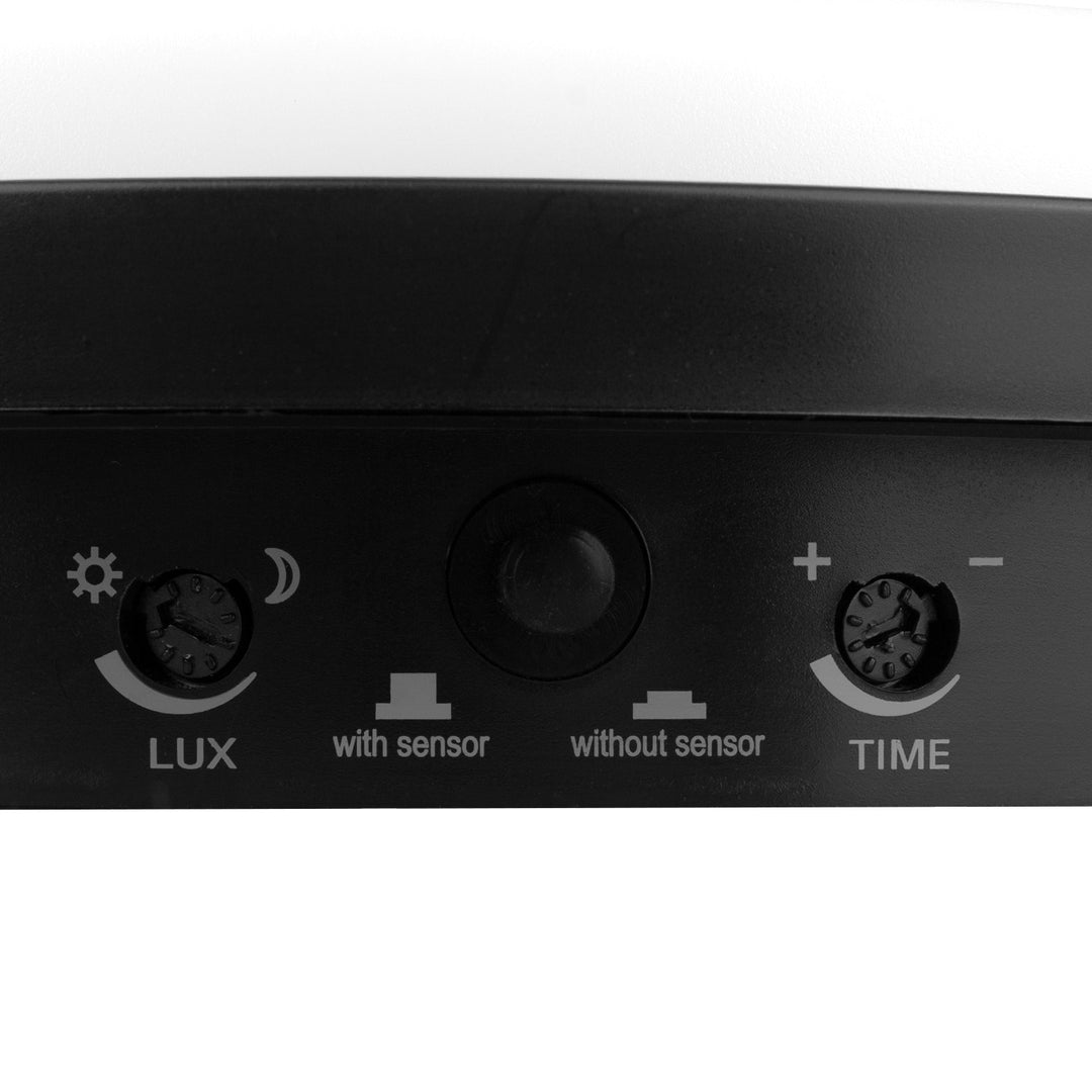 LED-lampa med rörelsesensor Maclean, PIR-sensor, svart, 10 W, IP65, 1000 lm, neutral färg, MCE525 B