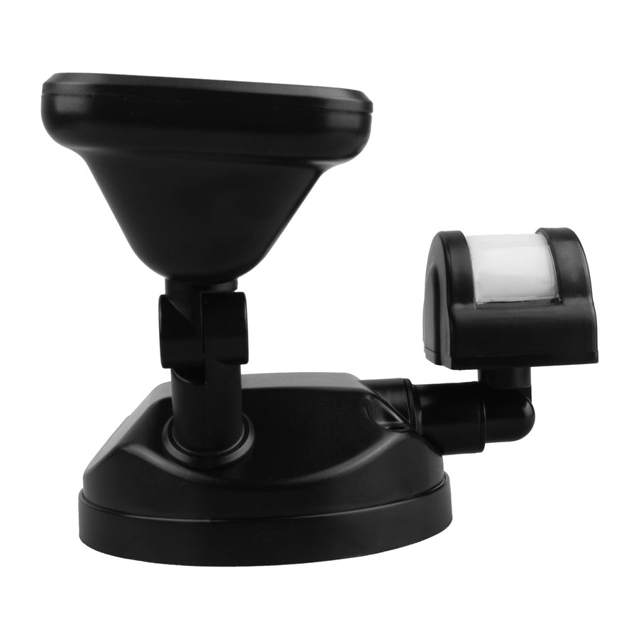 Maclean LED-vägglampa, med PIR-sensor, 20 W, 1500 lm, IP65, neutralvit 4000 K, svart, MCE524 B