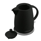 Maestro keramisk vattenkokare, 1,5 liter, 1500W, svart, MR069 UK-kontakt
