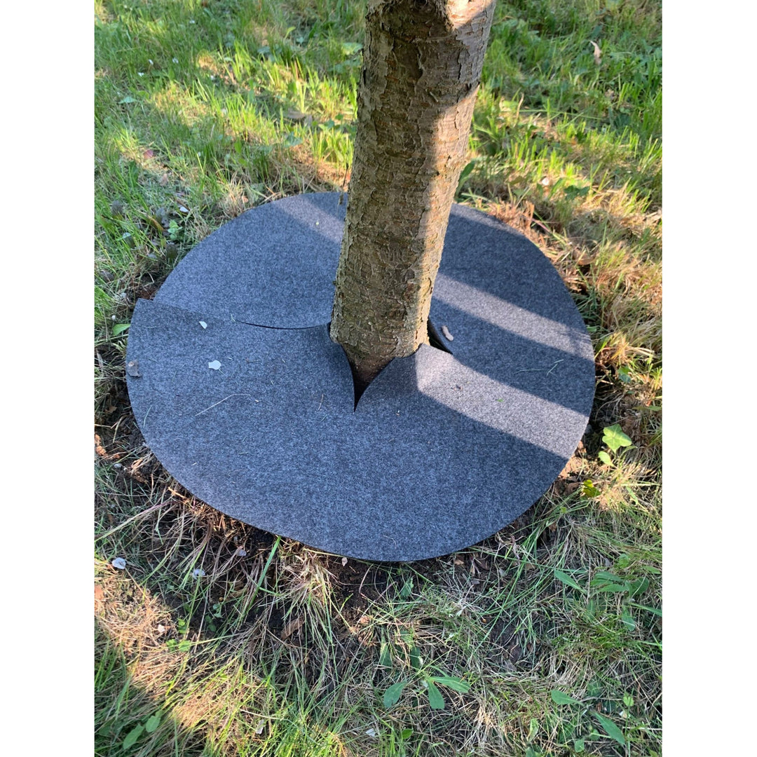 Bertoni anti-grässkivset, 3 delar, 50 cm, grå